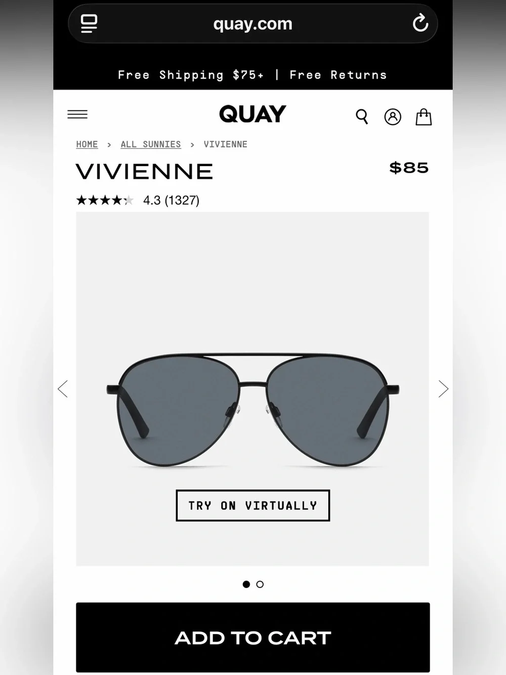 🕶️Quay Australia VIVIENNE Aviator Sunglasses🕶️ NWT❗️